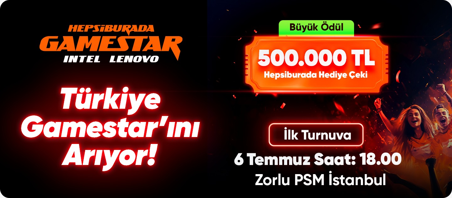 Hepsiburada, Intel ve Lenovo, Türkiye’nin Gamestar’ını bulmak için büyük iş birliğini hayata geçiriyor